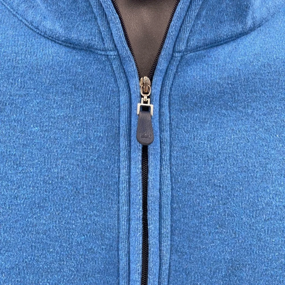 Peter Millar Melange 1/4 Zip Pullover Sweatshirt Med Blue Men’s Medium M MF16K36